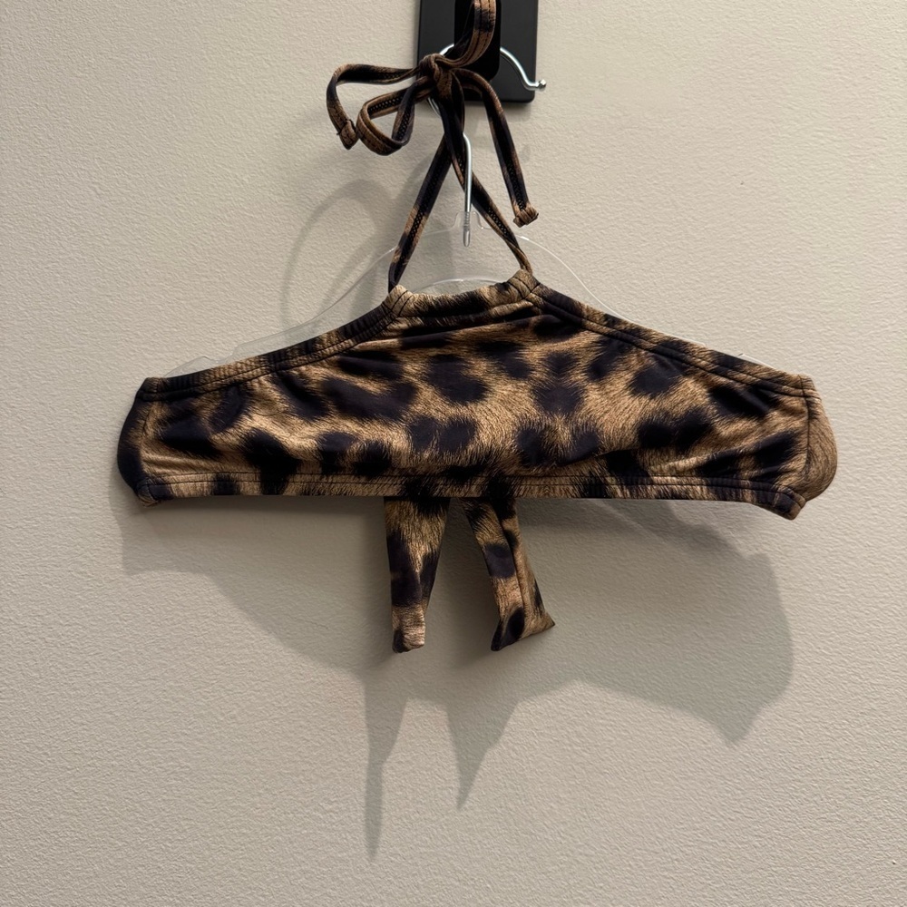 Leopard Print  Crop Top Kids 2T